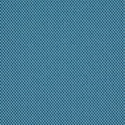 Nahaufnahme eines blauen, texturierten Stoffmusters, das für den Sitzhocker Kids verwendet wird.
