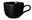 Seltmann Weiden Kaffeetasse LIBERTY BLACK Schwarze Kaffeetasse mit Henkel, seitliche Perspektive
