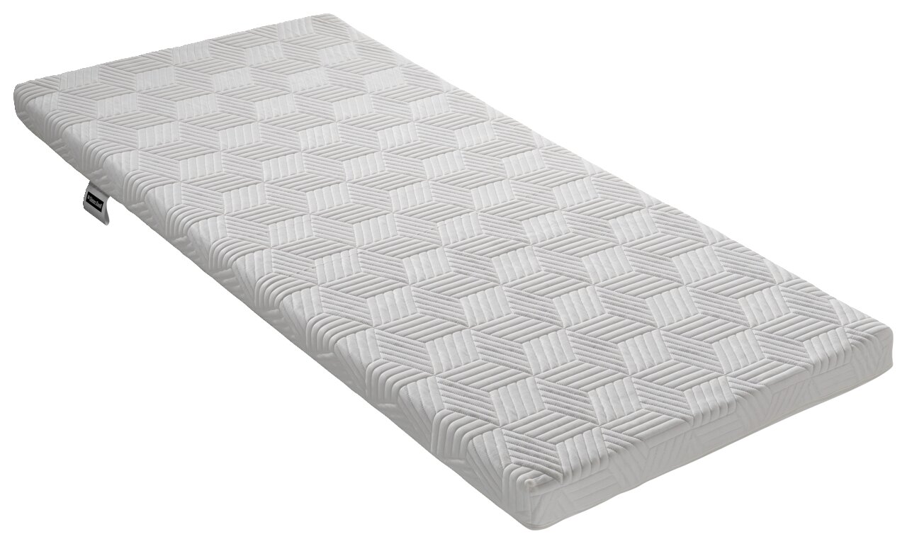 Topper Gel Medium in schräger Perspektive mit geometrischem Muster