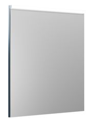 Moderner Badezimmerspiegel mit seitlicher Perspektive