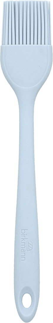 Hellblauer Silikonpinsel in Frontalansicht