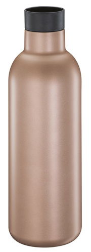 Isoliertrinkflasche 650 ml in Kupferfarbe, Vorderansicht