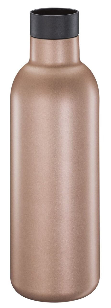 Isoliertrinkflasche 650 ml in Kupferfarbe, Vorderansicht
