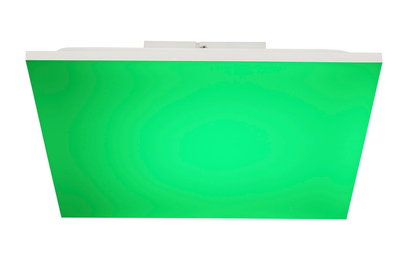 LED-Deckenleuchte Talvi in leuchtendem Grün, Ansicht von unten