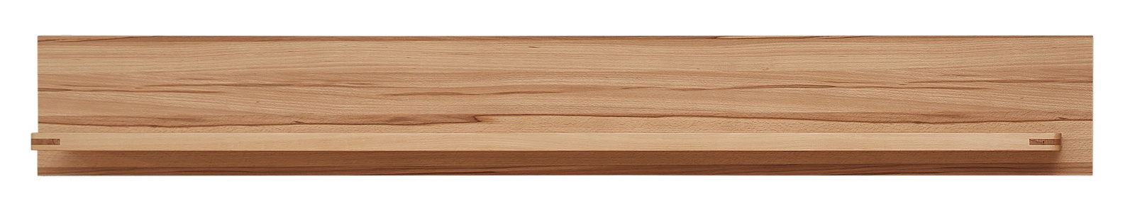 Wandboard aus Holz in Frontalansicht mit natürlicher Holzmaserung