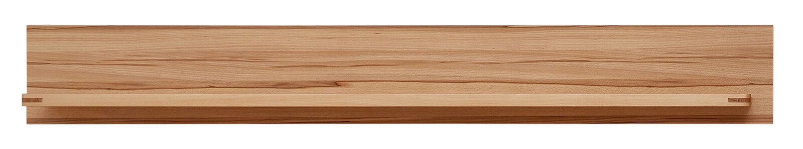 Wandboard aus Holz in Frontalansicht mit natürlicher Holzmaserung