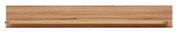 Wandboard aus Holz in Frontalansicht mit natürlicher Holzmaserung