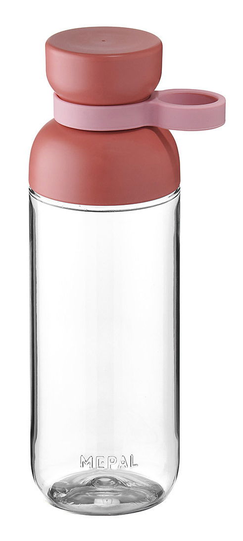 Mepal Trinkflasche VITA in Vivid Mauve, seitliche Ansicht