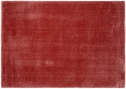 Roter Teppich in rechteckiger Form, Draufsicht
