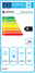 Energieeffizienzlabel für ein Küchengerät mit der Klasse B, einem Energieverbrauch von 28 kWh pro Jahr und einer Lautstärke von 64 dB. Frontalansicht.