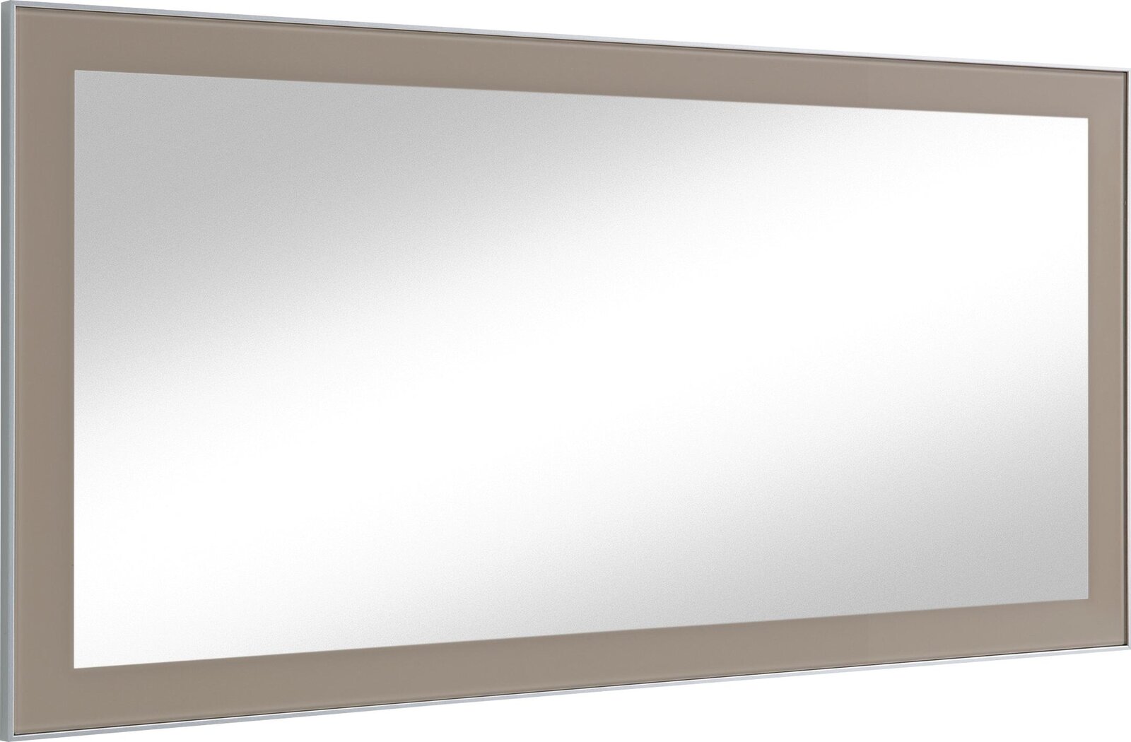 VOSS Spiegel SANTINA Rechteckiger Spiegel mit breitem Rahmen in seitlicher Perspektive