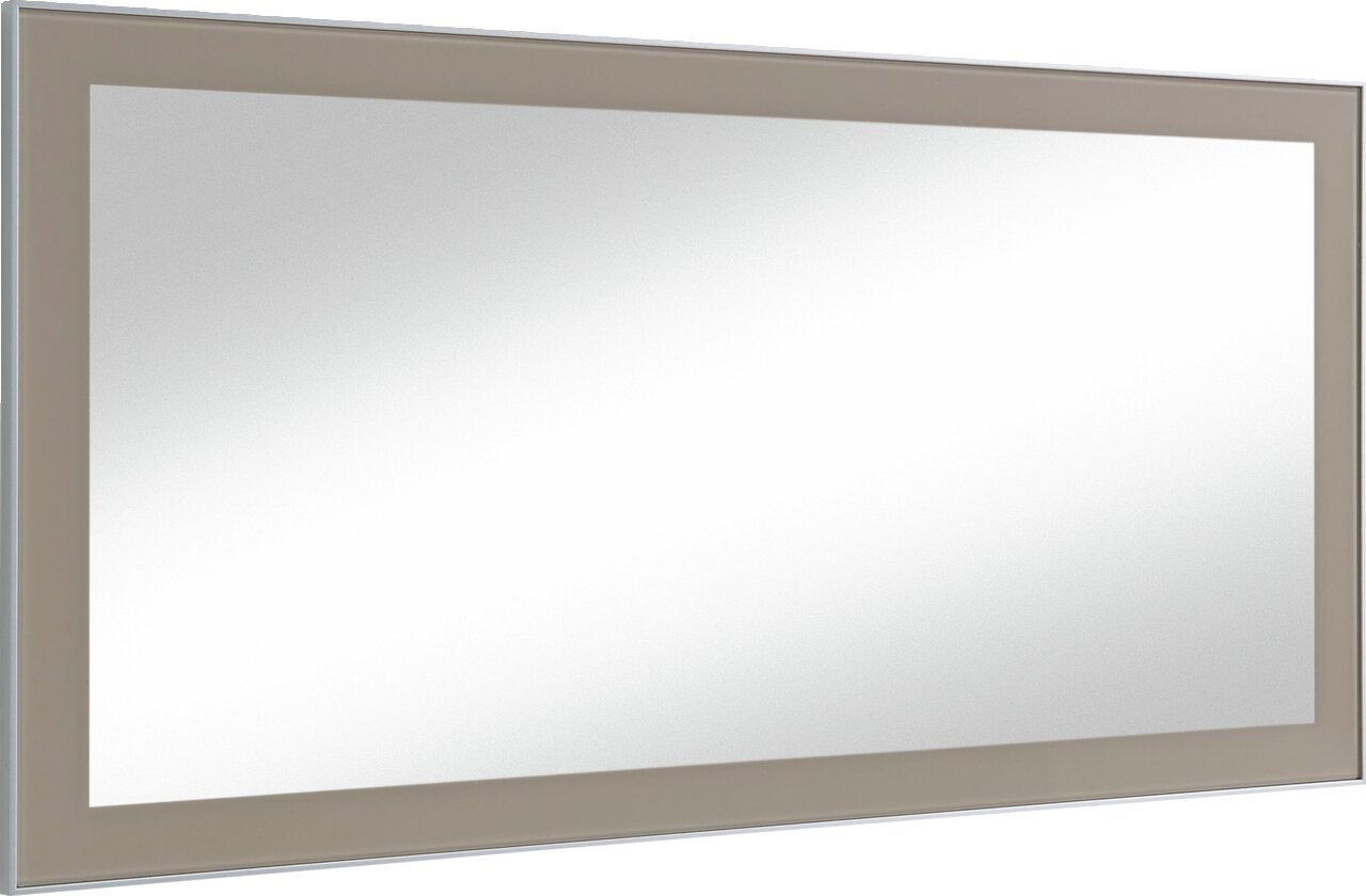 VOSS Spiegel SANTINA Rechteckiger Spiegel mit breitem Rahmen in seitlicher Perspektive