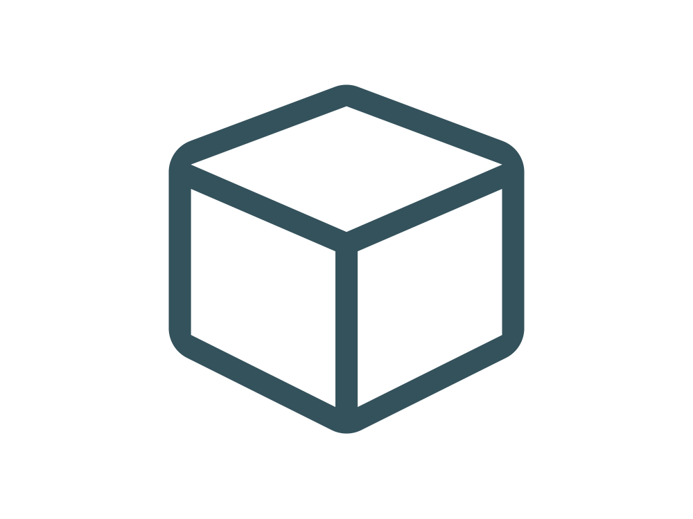 Icon 3D-kubus