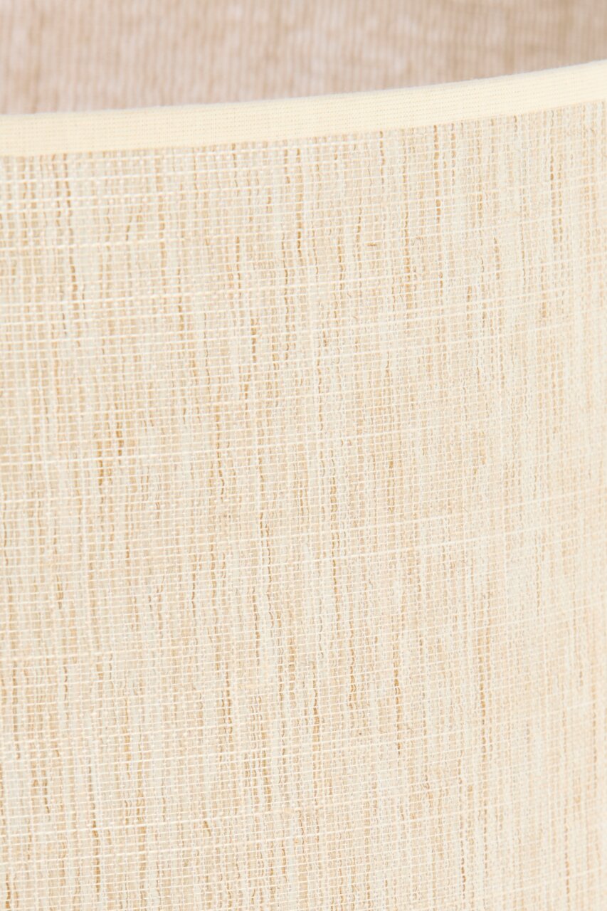 Light&Living Lampenschirm BRESKA Nahaufnahme eines beigen Lampenschirms mit texturierter Oberfläche, seitliche Perspektive