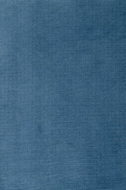 Close-up van een blauwe stof met een fijne structuur