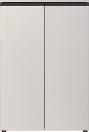 Moderner Aktenschrank mit zwei Türen in Frontalansicht