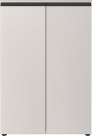 Moderner Aktenschrank mit zwei Türen in Frontalansicht