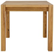 Esstisch aus Holz in Frontalansicht