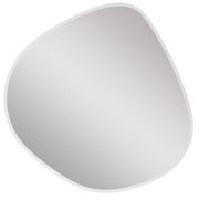 Facetspiegel in onregelmatige vorm, gefotografeerd vanaf de voorkant