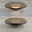 Moderne Tischleuchte PURE Moon mit runder, flacher Form und sanftem Licht, seitliche Perspektive