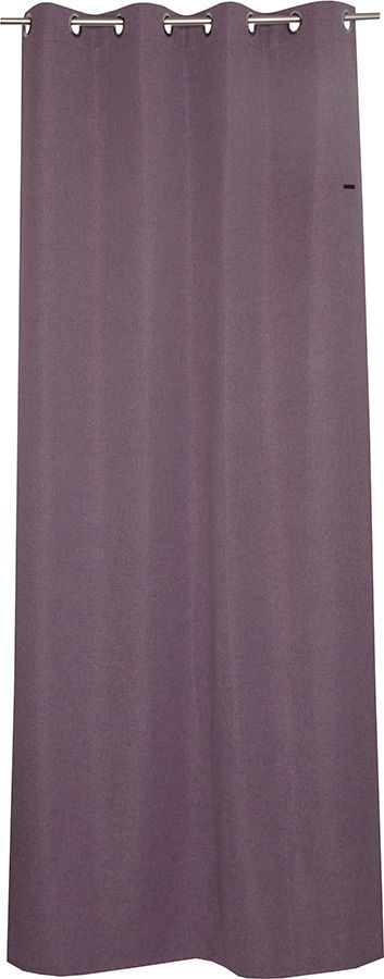 Lila Ösenschal 140x250cm, frontal fotografiert