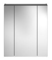 Spiegelschrank mit drei Türen, frontale Ansicht