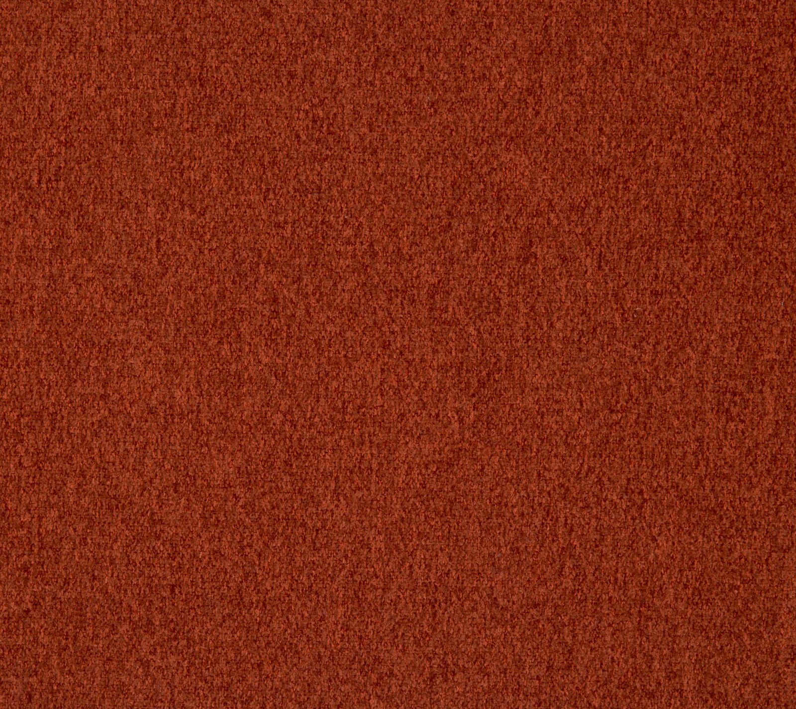 Nahaufnahme eines roten Stoffmusters, verwendet für einen Stuhl.