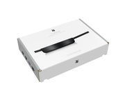 Verpackung der Sautierpfanne 28cm von oben betrachtet, mit modernem Design und WMF-Logo.