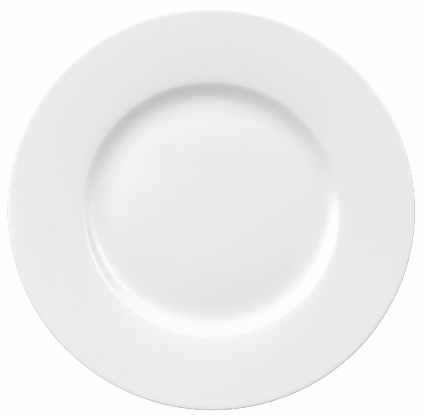 Villeroy & Boch Speiseteller NOBLESSE Weißer Speiseteller mit einem Durchmesser von 27 cm, Ansicht von oben