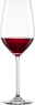 SCHOTT ZWIESEL Bordeaux Rotweinglas FORTISSIMO Bordeaux Rotweinglas mit rotem Wein, frontal fotografiert