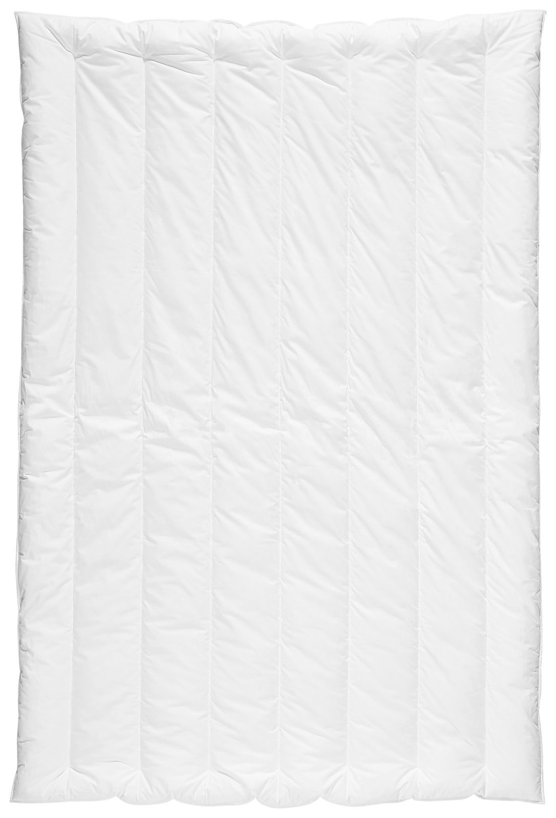 Vegan Dream Solobettdecke 135x200 cm, weiße Bettdecke in Draufsicht