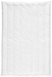 Vegan Dream Solobettdecke 135x200 cm, weiße Bettdecke in Draufsicht