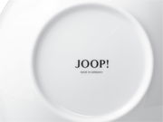 Weiße Untertasse von oben mit der Aufschrift 'JOOP! MADE IN GERMANY'.