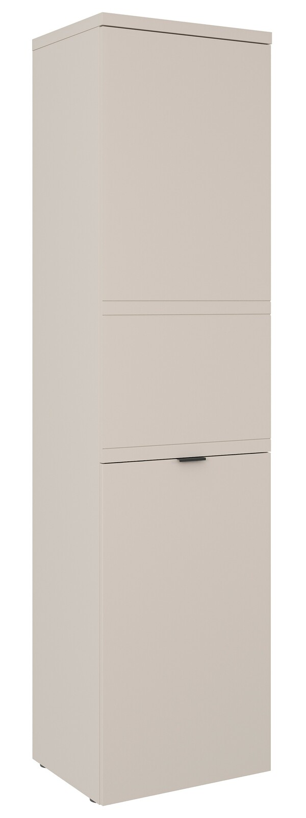 Carryhome Standelement 1-türig hoch Hochformatiges, einfarbiges Standelement mit einer Tür, seitliche Perspektive