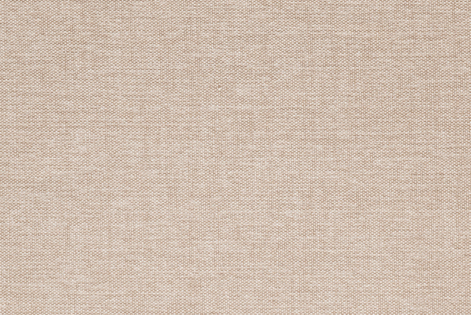 Nahaufnahme eines beigen Stoffmusters mit feiner Webstruktur.