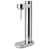 Brus Wassersprudler aus Edelstahl in seitlicher Perspektive