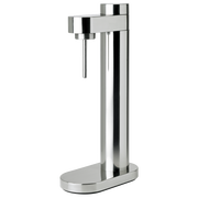 Brus Wassersprudler aus Edelstahl in seitlicher Perspektive