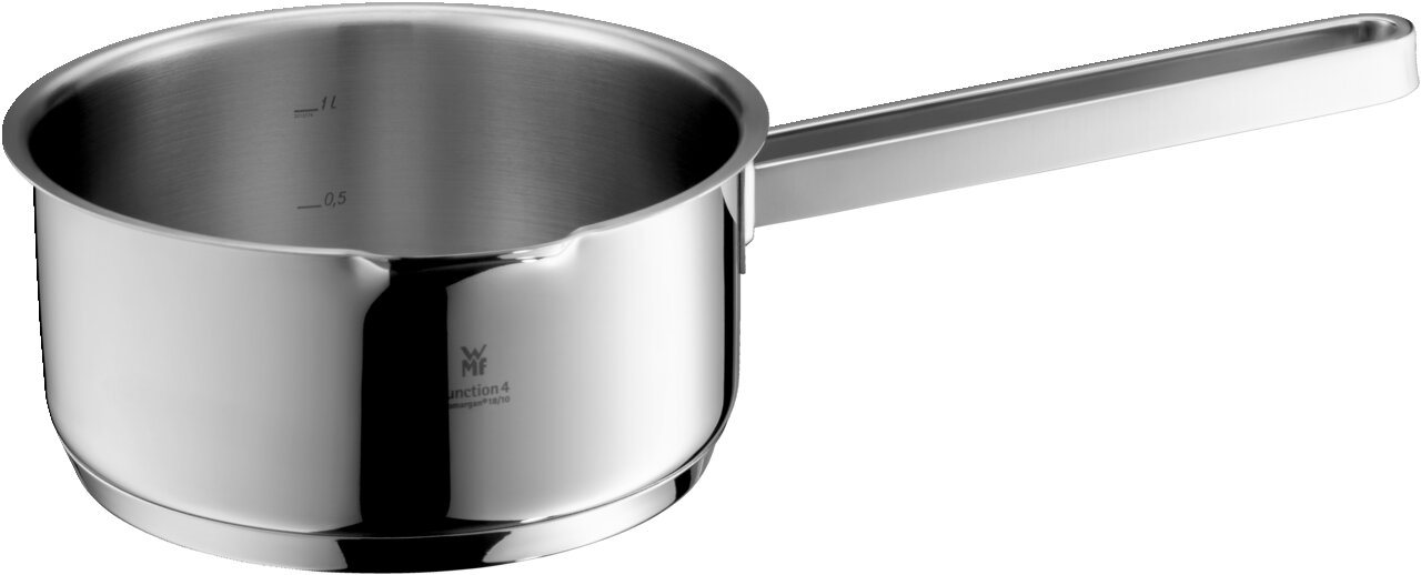 WMF Topf-Set 5-tlg. FUNCTION 4 ADVANCED Roestvrijstalen steelpan met maatverdeling, zijaanzicht
