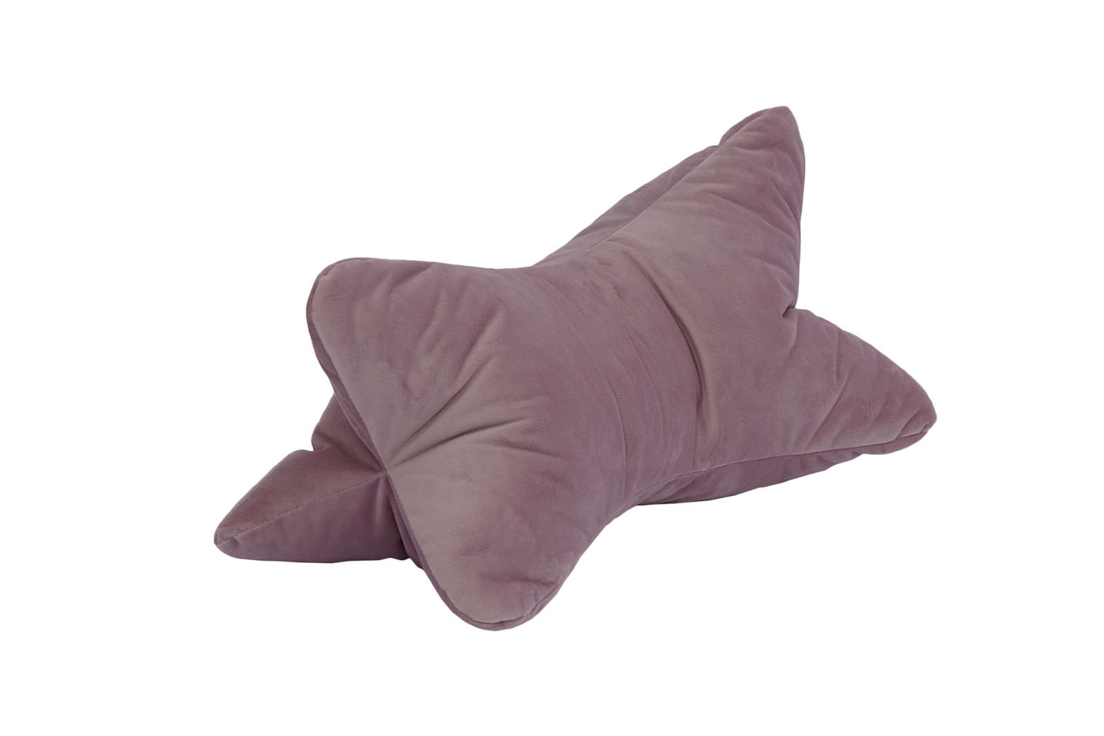 Leseknochen in Lila aus seitlicher Perspektive