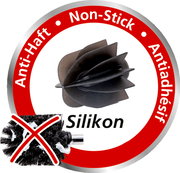 Silikon WC-Bürstenkopf mit Anti-Haft-Eigenschaft, Nahaufnahme
