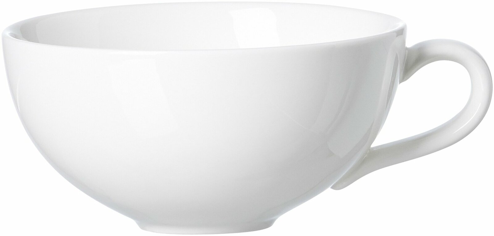 Ritzenhoff & Breker Teetasse SKAGEN Weiße Teetasse Skagen 180ml, seitliche Perspektive