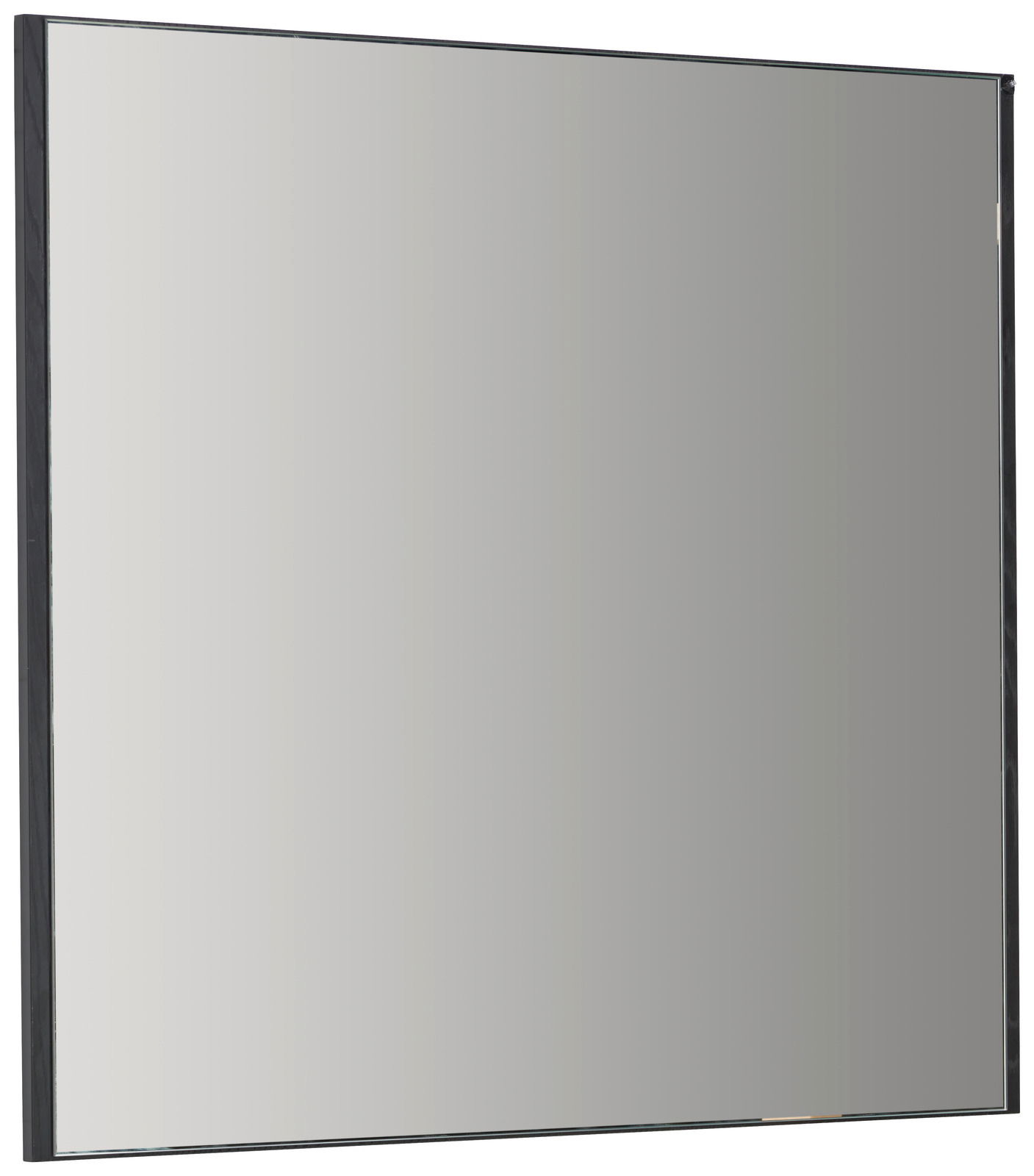Hom´in Spiegel NOTO Moderner rechteckiger Spiegel mit schwarzem Rahmen, seitliche Perspektive