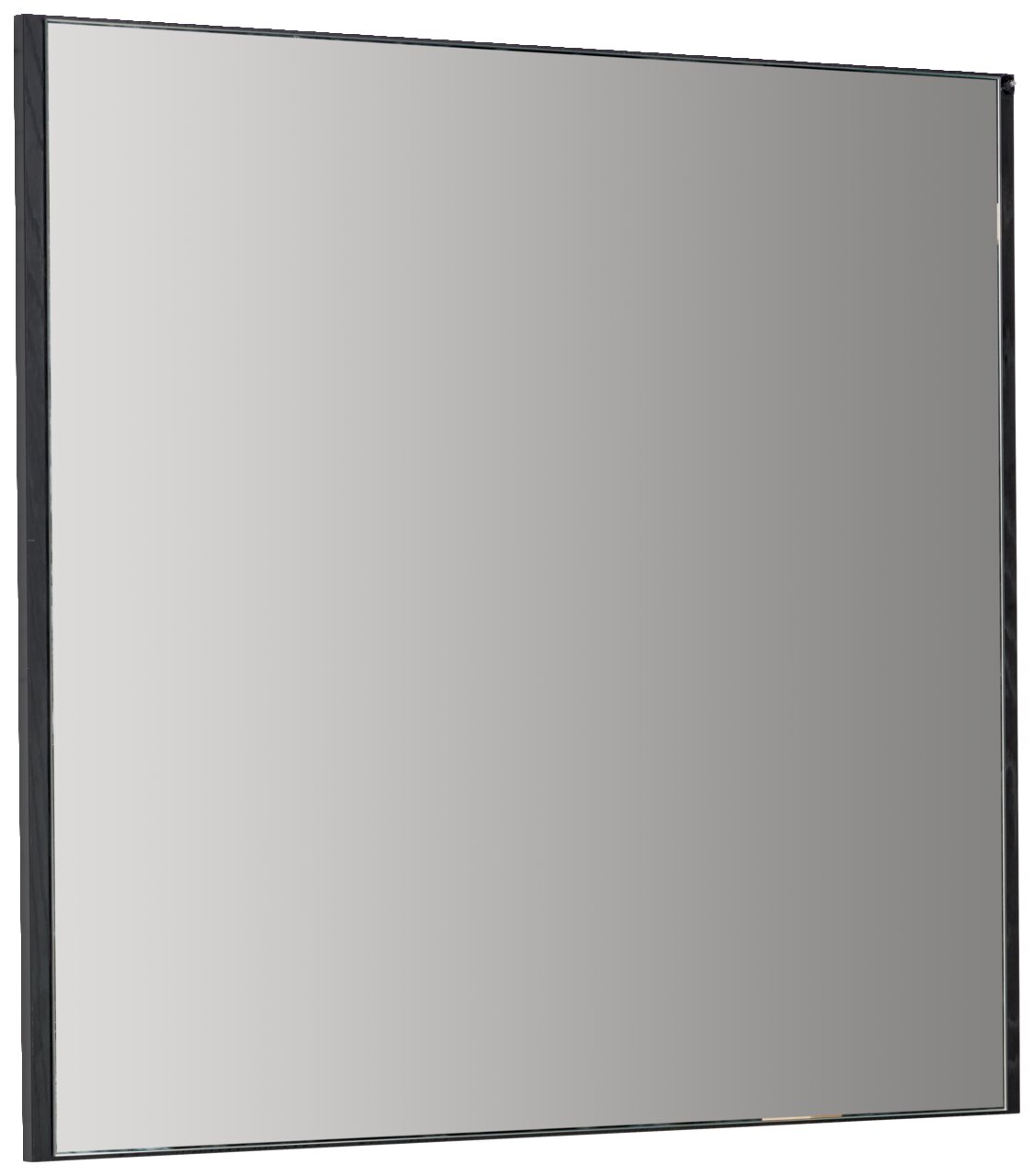 Hom´in Spiegel NOTO Moderner rechteckiger Spiegel mit schwarzem Rahmen, seitliche Perspektive