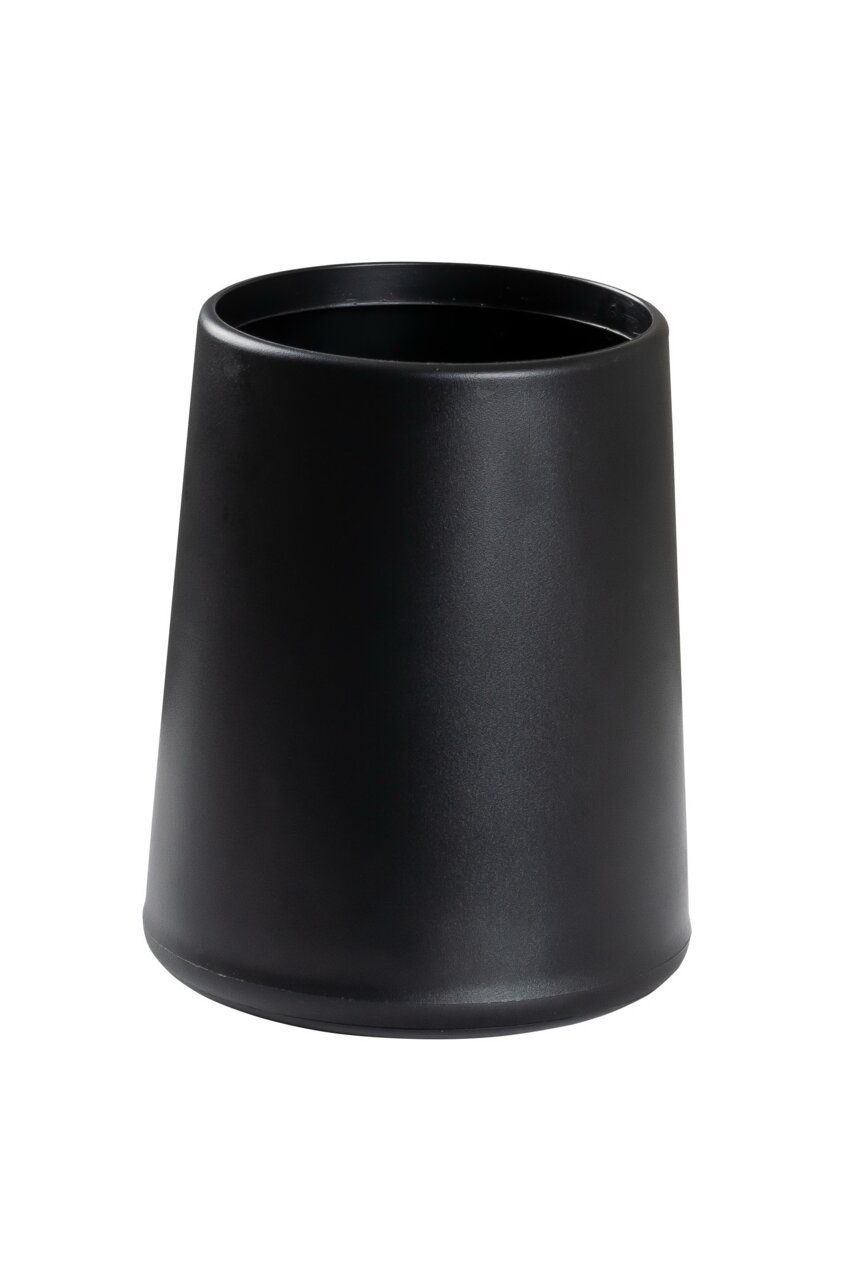 Sadena Aufbewahrungsbecher KIRA Schwarzer Aufbewahrungsbecher Kira, konische Form, seitliche Perspektive