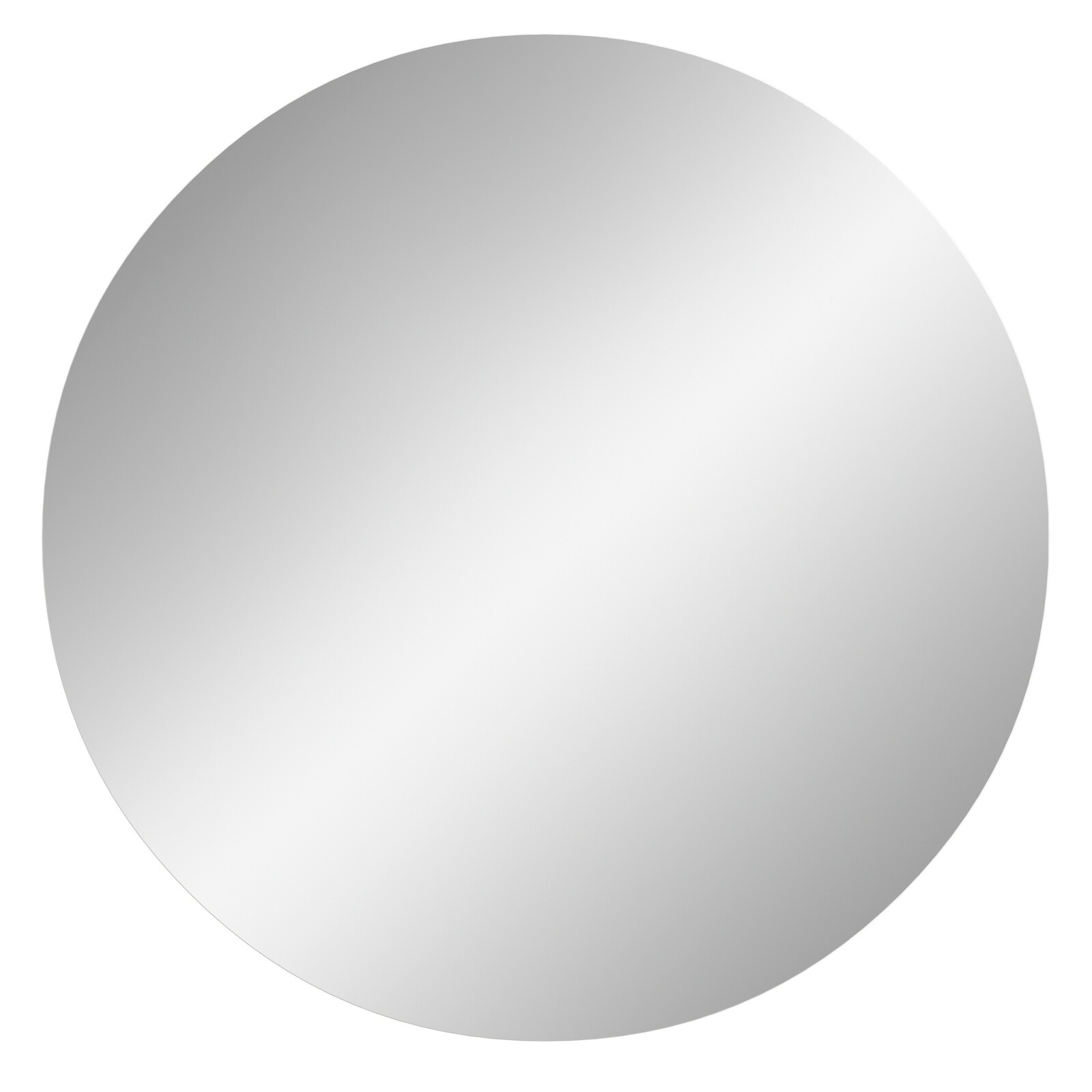 Runder Spiegel aus der Frontalperspektive