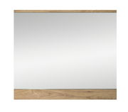 Spiegel mit Holzrahmen, Frontalansicht