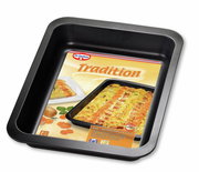 Schwarze Auflaufform 36x27cm Tradition, Draufsicht