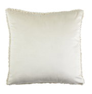 Beiges Kissen 45x45 cm LINA, Vorderansicht