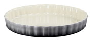 Tarte-Form 28cm Flint aus Keramik, seitliche Perspektive