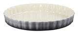 Tarte-Form 28cm Flint aus Keramik, seitliche Perspektive